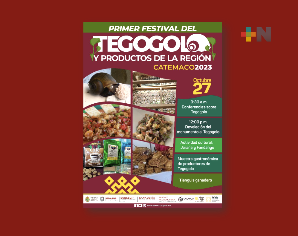Alistan el primer Festival del Tegogolo Catemaco 2023